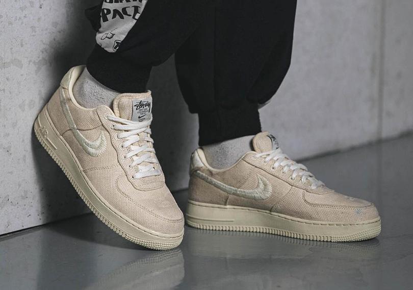 stussy-nike-air-force-1-fossil-stone